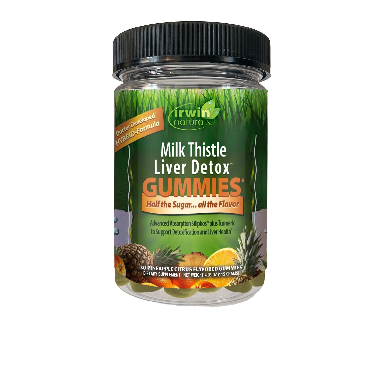 slide 1 of 3, IRWIN NATURALS Irwin Milk Thistle Liver Detox Gummies 30ct, 30 ct