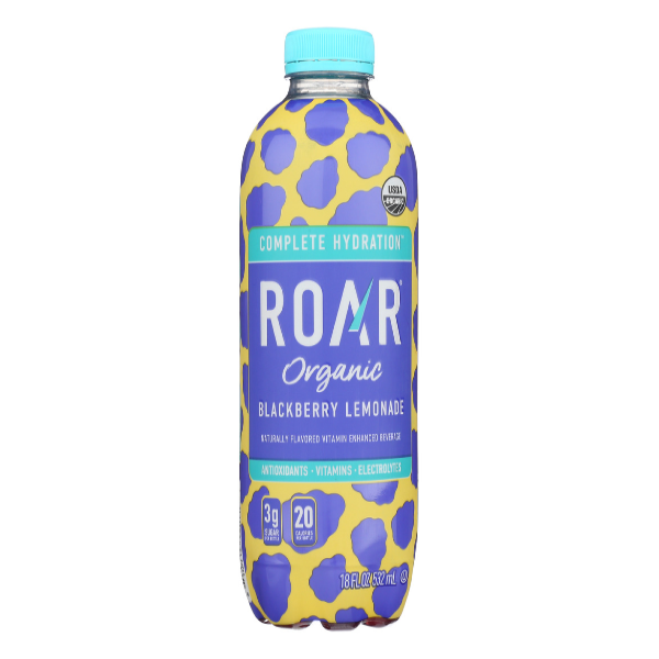 slide 1 of 1, ROAR Blackberry Lemondade - 18 fl oz, 
