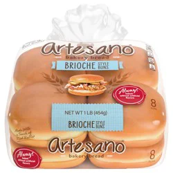 Artesano® Brioche Buns, 8 pc / 16 oz