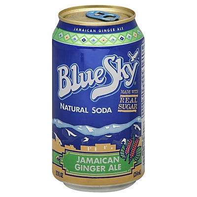 slide 1 of 1, Blue Sky Jamaican Ginger Ale, 6 ct; 12 fl oz