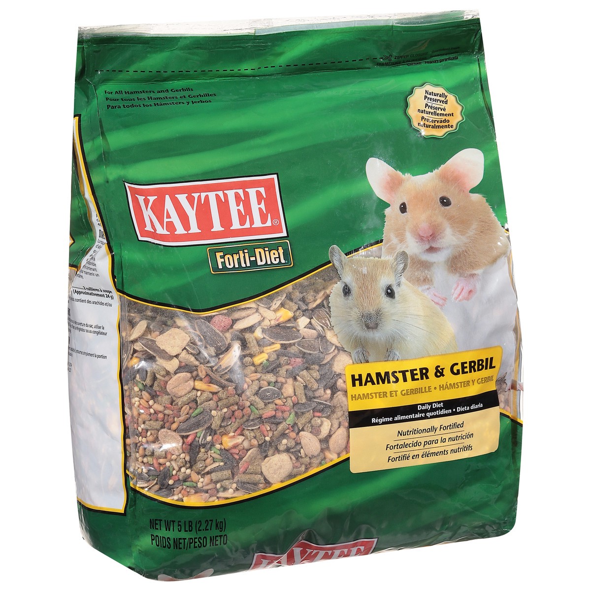 slide 2 of 9, Kaytee General Market Kaytee Forti-Diet Hamster/Gerbil 5 Pounds, 5 lb