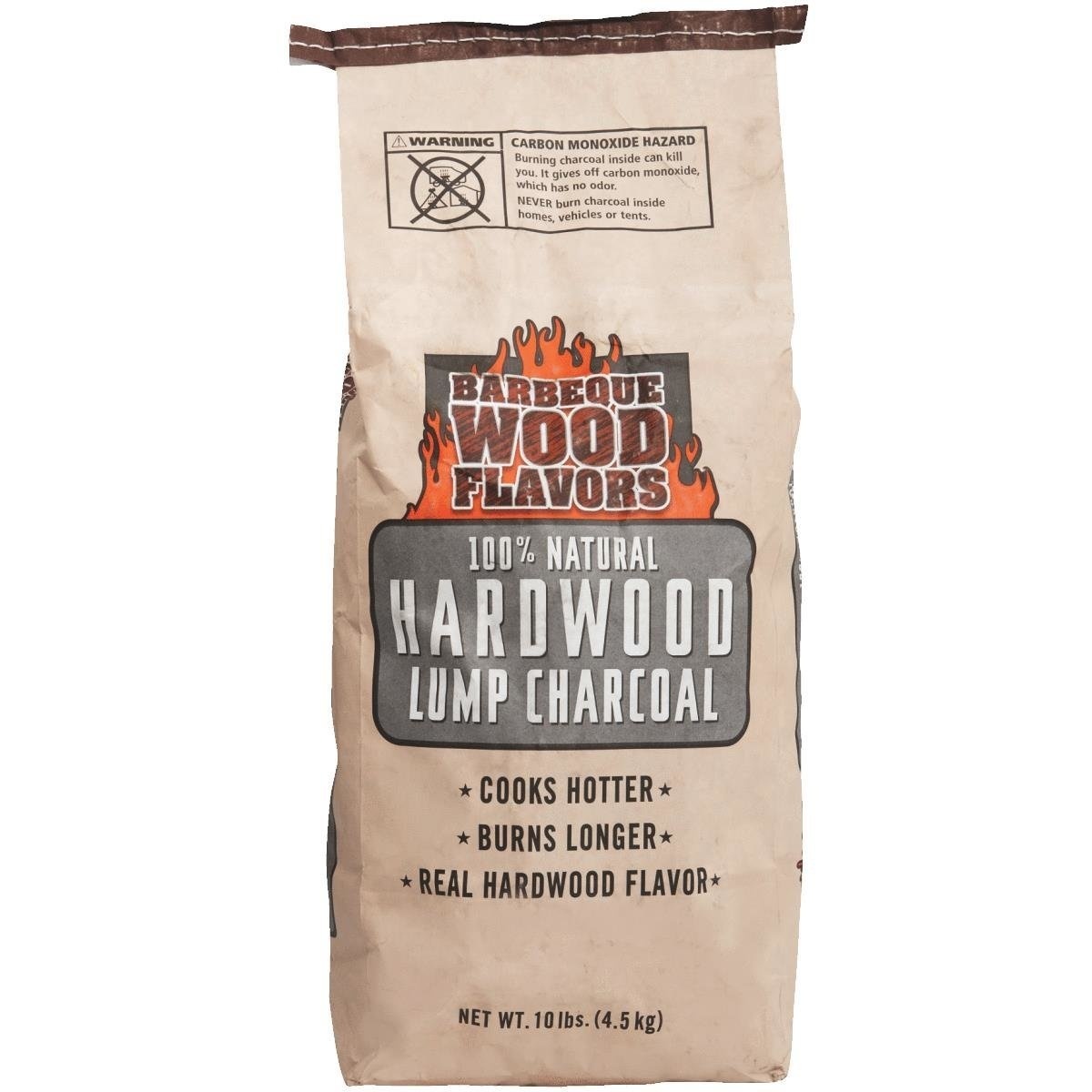slide 1 of 1, BBQ Wood Flavors Hardwood Charcoal, 10 lb