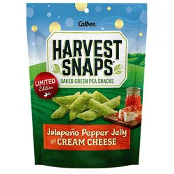 Harvest Snaps Green Pea Jalapeno Pepper Jelly With Cream Cheese 2.75 oz