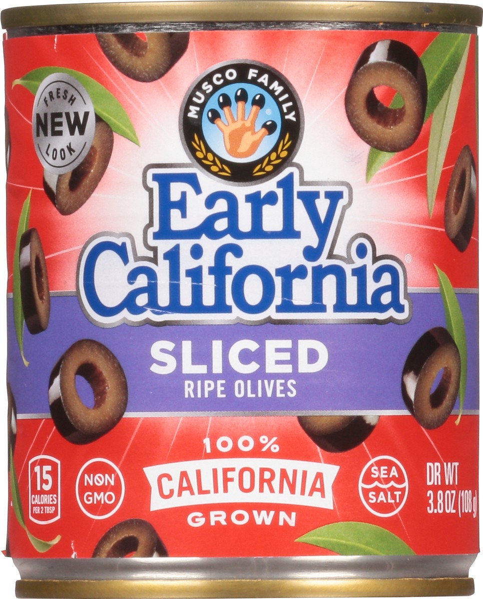 slide 6 of 9, Early California Sliced Ripe Olives, 3.8 oz