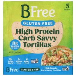 BFree Gluten Free High Protein Carb Savvy Tortillas 5 ea