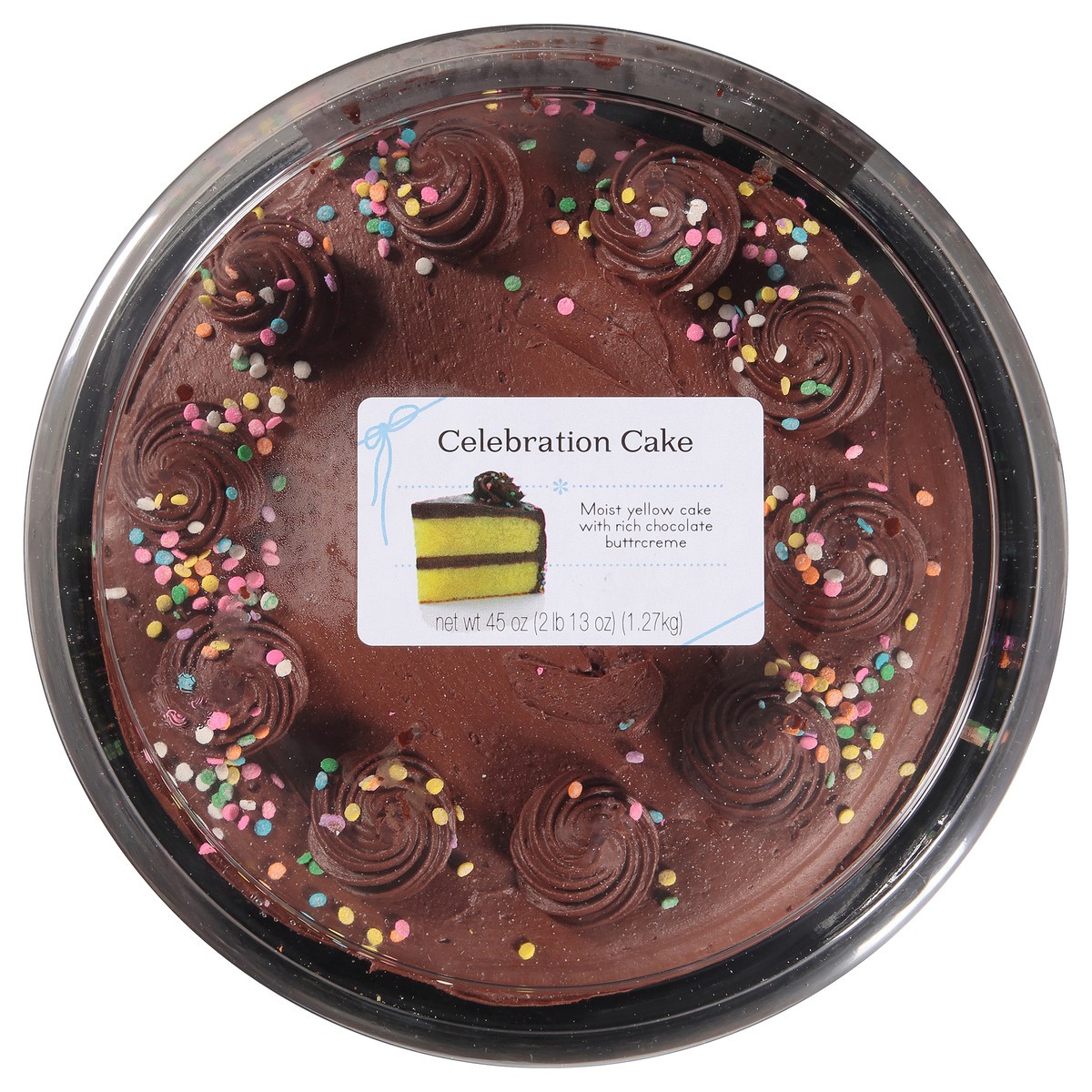 slide 2 of 9, Our Specialty Treat Shop Celebration Cake 8 Inch 45 oz, 45 oz