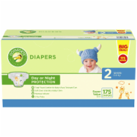 slide 1 of 1, Comforts Day Or Night Protection Diapers Size-2 , 175 ct