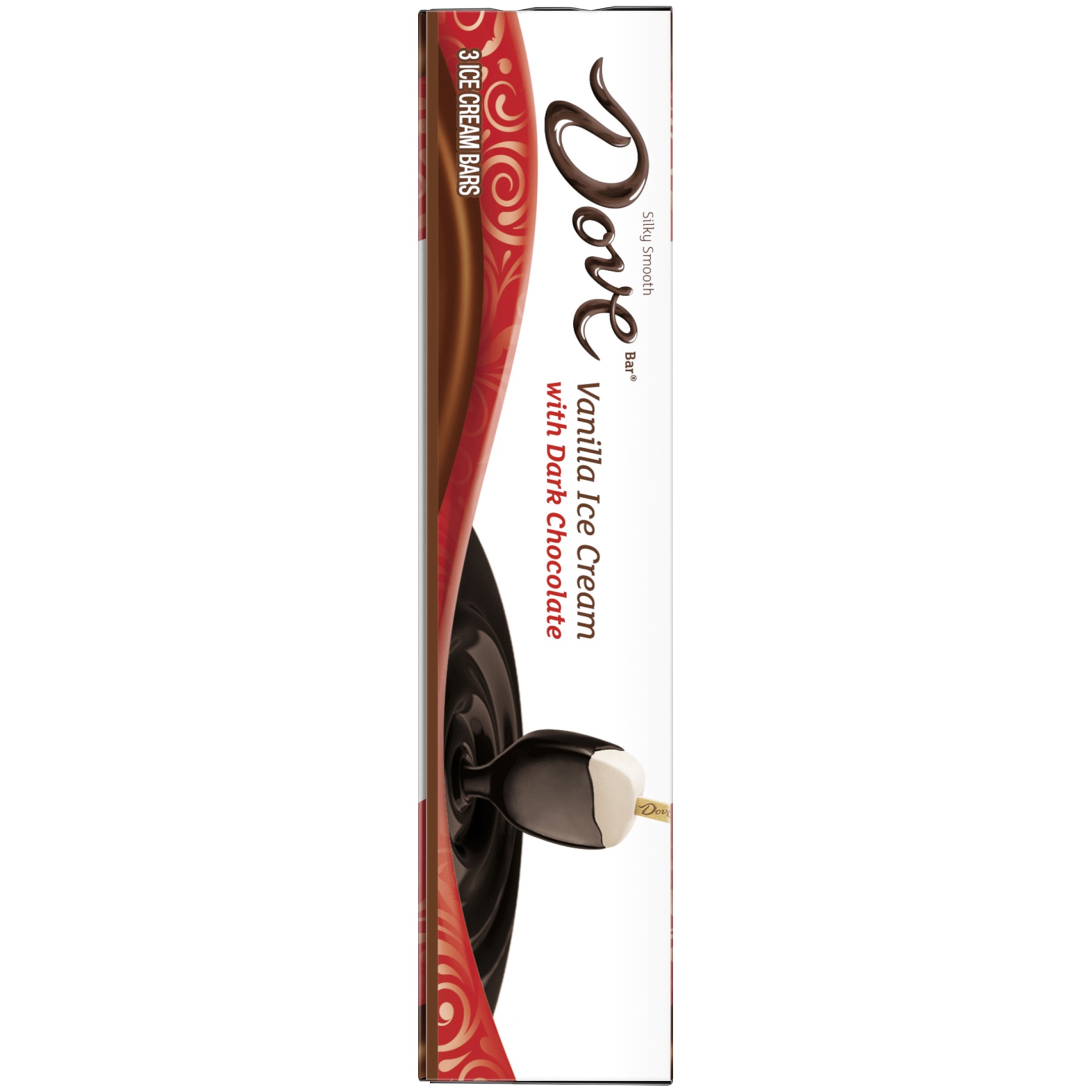 slide 4 of 8, Dove Vanilla & Dark Chocolate Ice Cream Bar, 3 ct