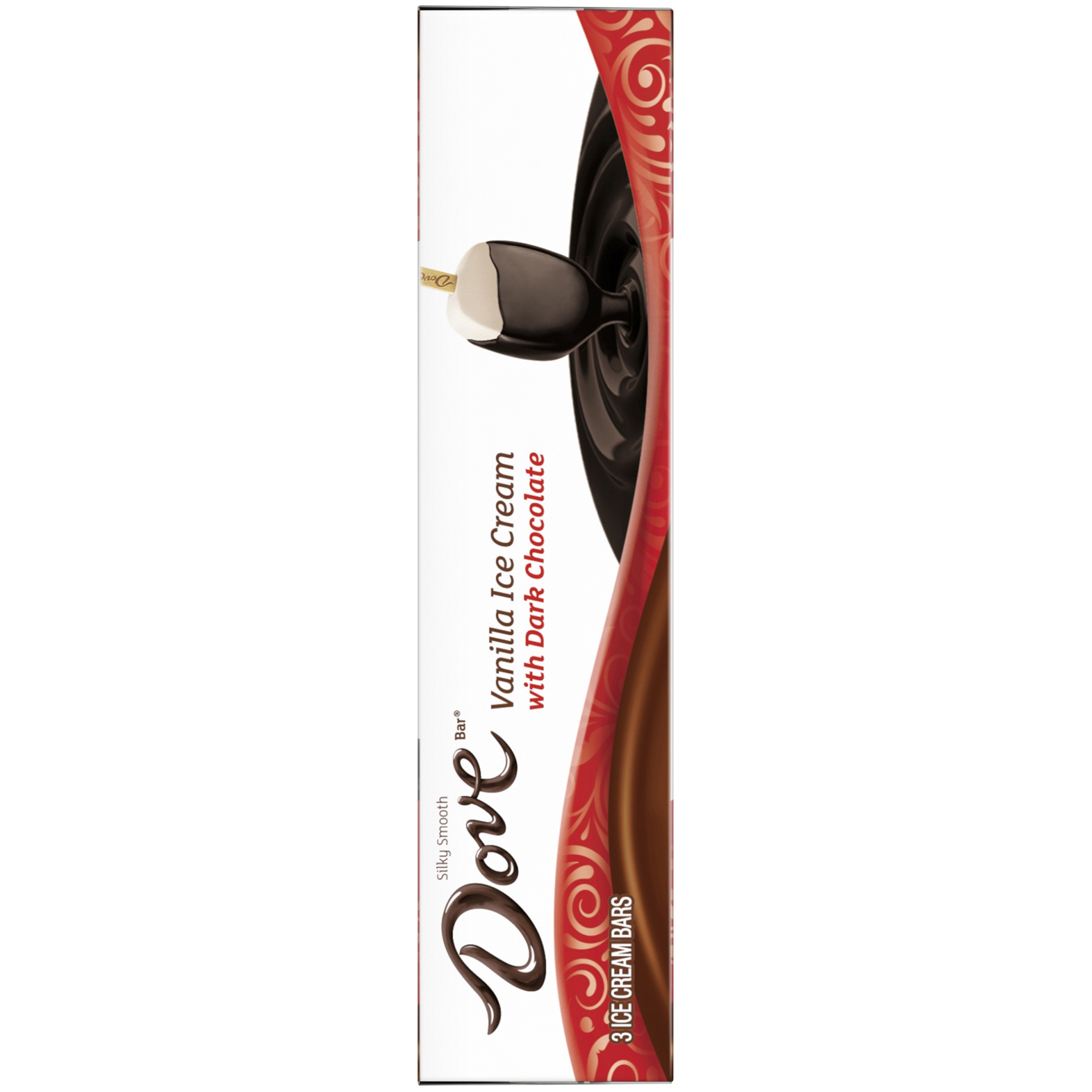 slide 5 of 8, Dove Vanilla & Dark Chocolate Ice Cream Bar, 3 ct