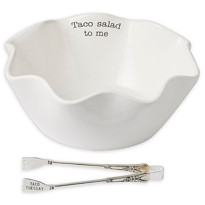 slide 1 of 3, Mud Pie Taco Salad Set, 2 ct