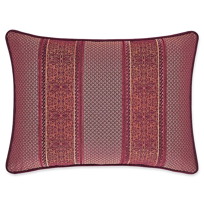 slide 1 of 1, J. Queen New York Ellington Boudoir Throw Pillow - Red, 1 ct