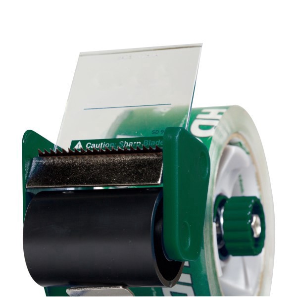 slide 2 of 8, Duck Foam Handle Tape Dispenser With Hd Clear Packing Tape, 1-15/16"" X 50 Yd, Clear, 1 ct