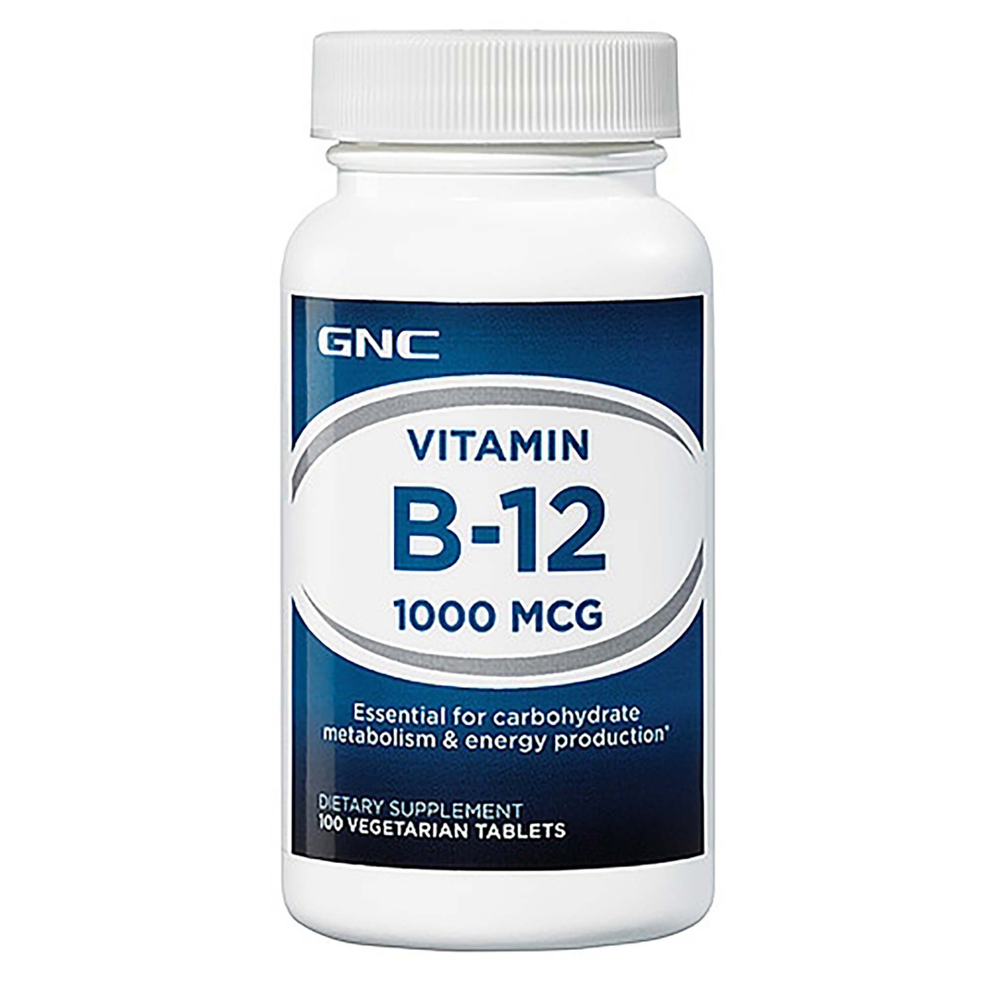 slide 1 of 1, GNC Vitamin B-12 1000 mcg, 100 ct