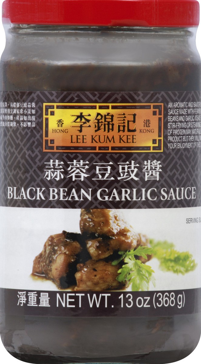 slide 1 of 8, Lee Kum Kee Black Bean Garlic Sauce, 13 oz