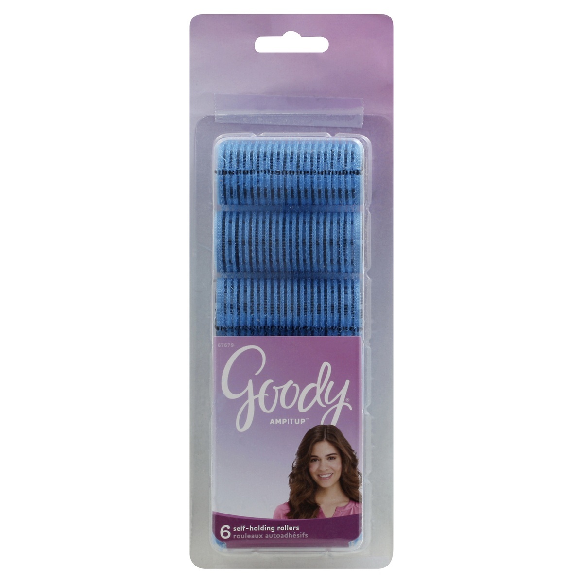 slide 1 of 1, Goody Pump Up The Curls Medium Self Holding Rollers, 6 ct