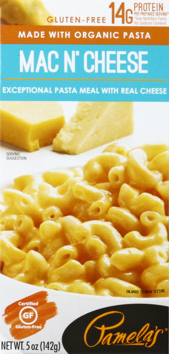 slide 5 of 6, Pamela's Mac And Cheese Pasta Meal, 5 oz