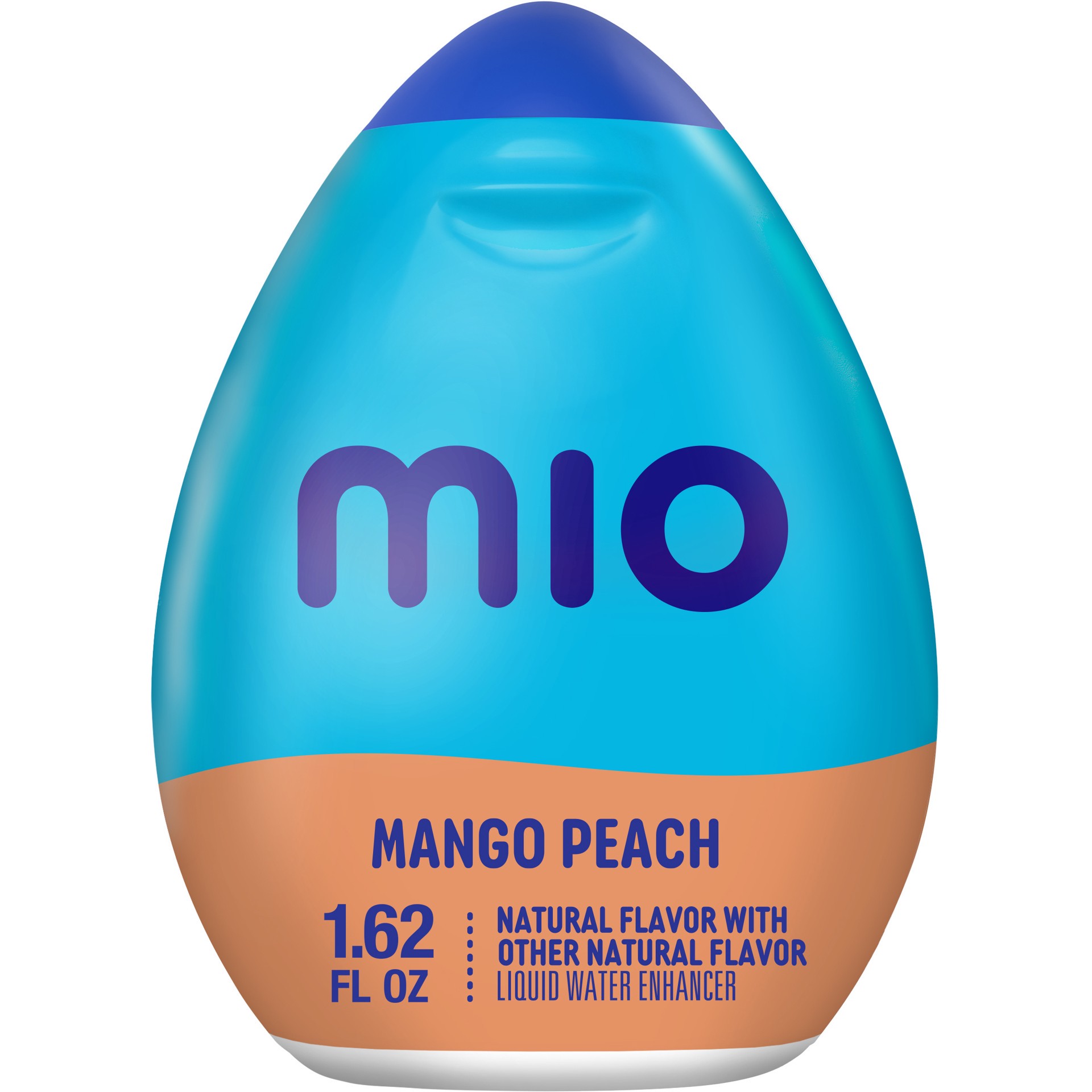 slide 1 of 9, MiO Liquid Water Enhancer Mango Peach Naturally Flavored Drink Mix Bottle, 1.62 fl oz