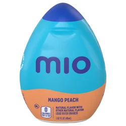 MiO Liquid Water Enhancer Mango Peach Naturally Flavored Drink Mix Bottle
