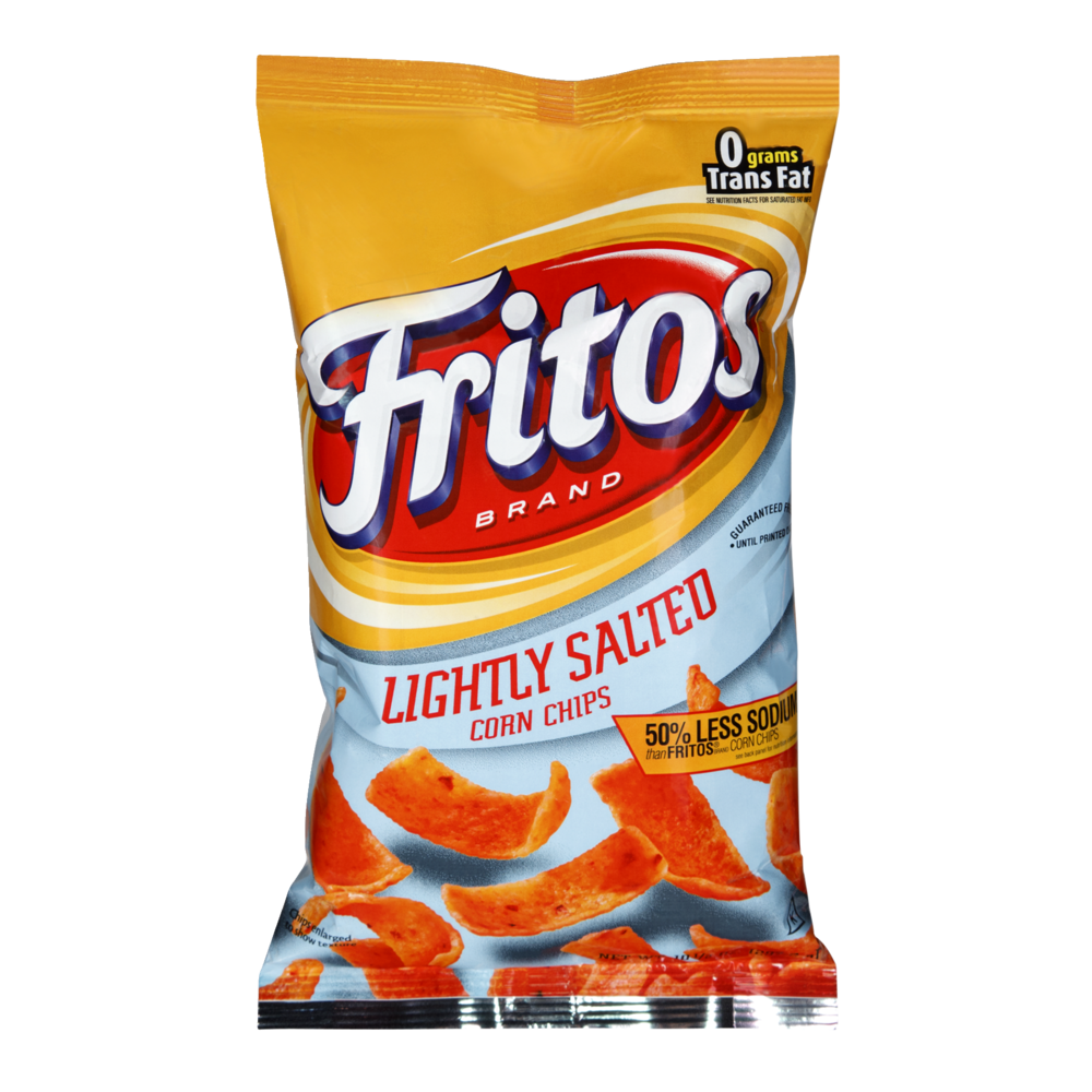 slide 1 of 1, Fritos Corn Chips Lightly Salted, 10.5 oz