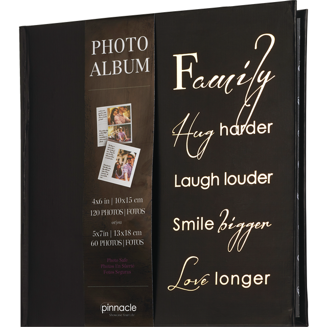 slide 1 of 1, 2Up Album With Family Stamp, 1 ct
