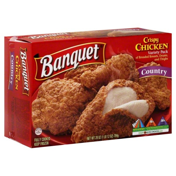 Banq Bnin Cntry Fried Chicken 1 ct | Shipt