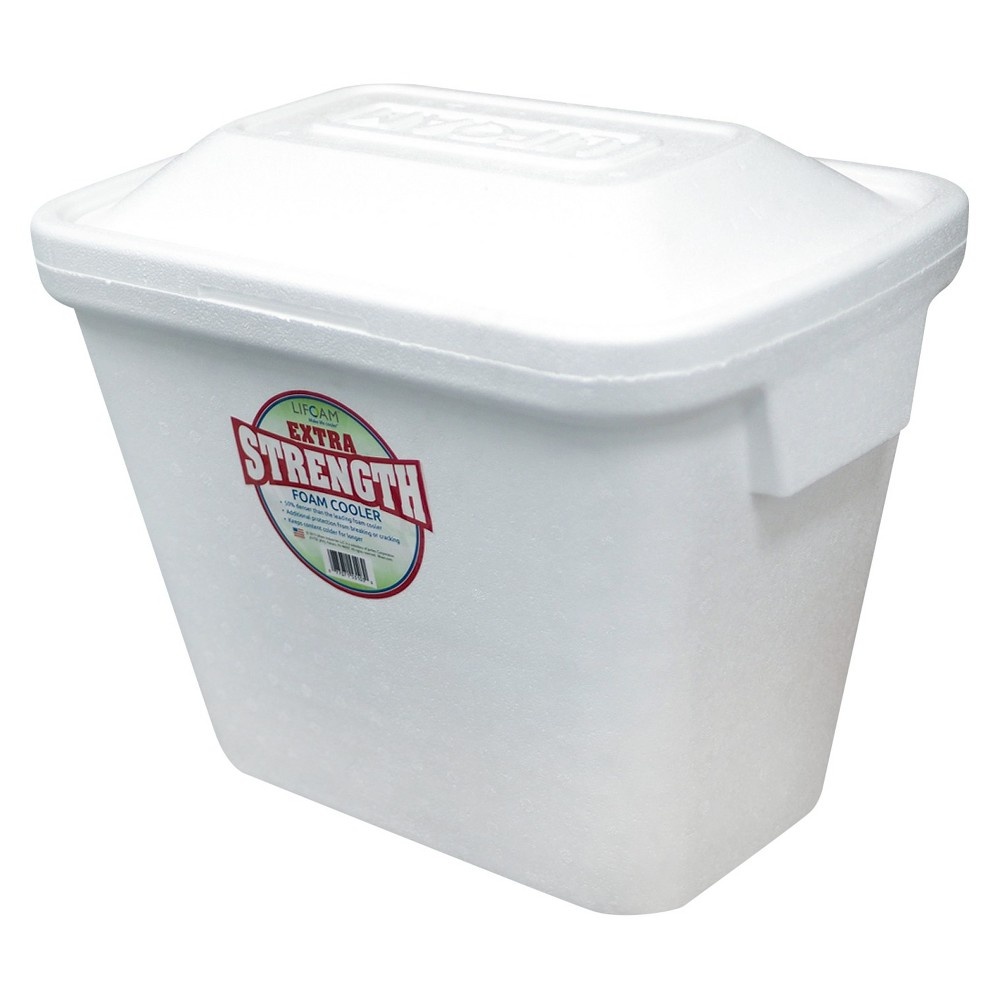 slide 4 of 4, Lifoam Extra Strength Cooler - White, 1 ct