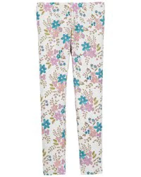 Carter's Kid Floral Stretch Leggings - Multi Multi 7