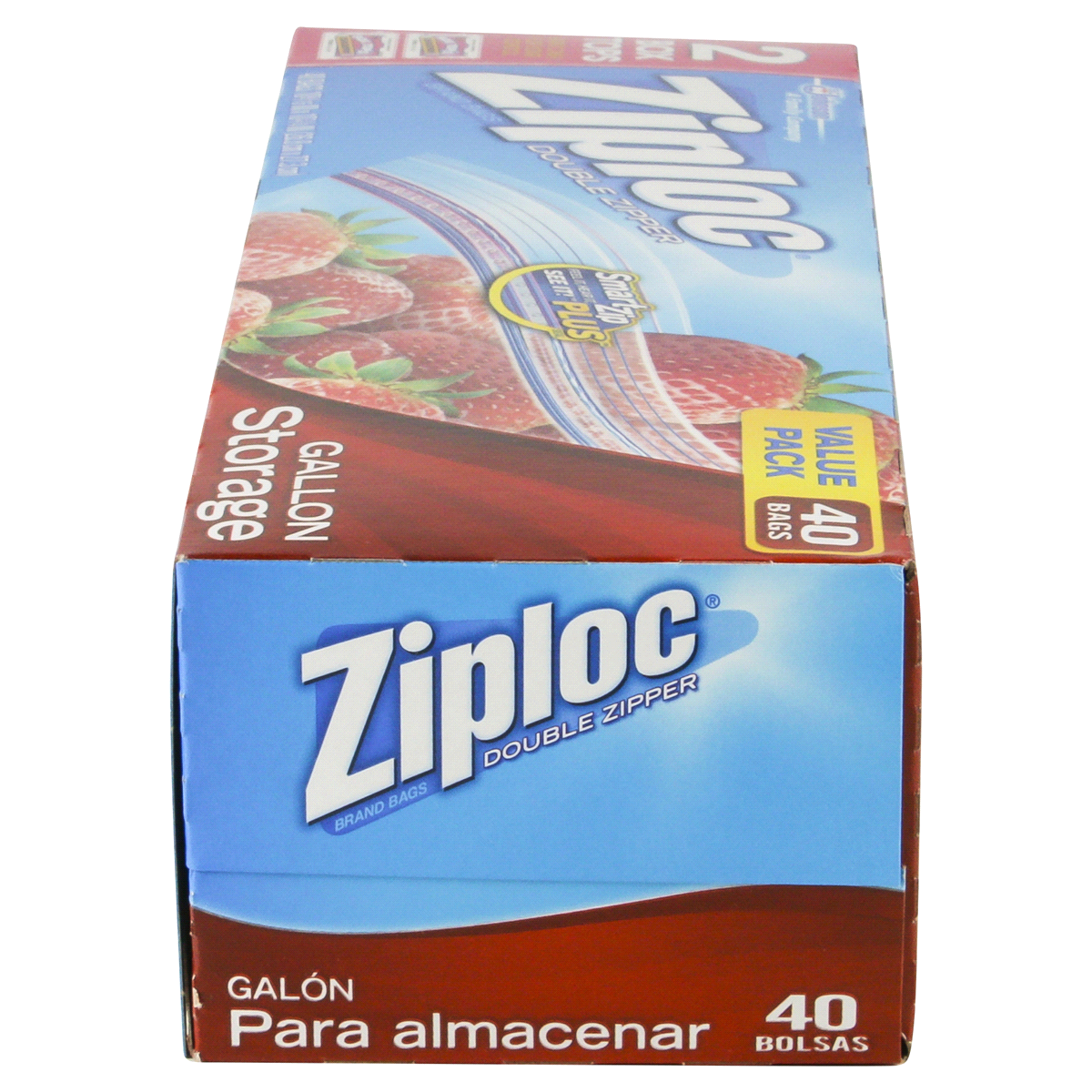 slide 4 of 6, Ziploc Gallon Storage Bags, 38 ct