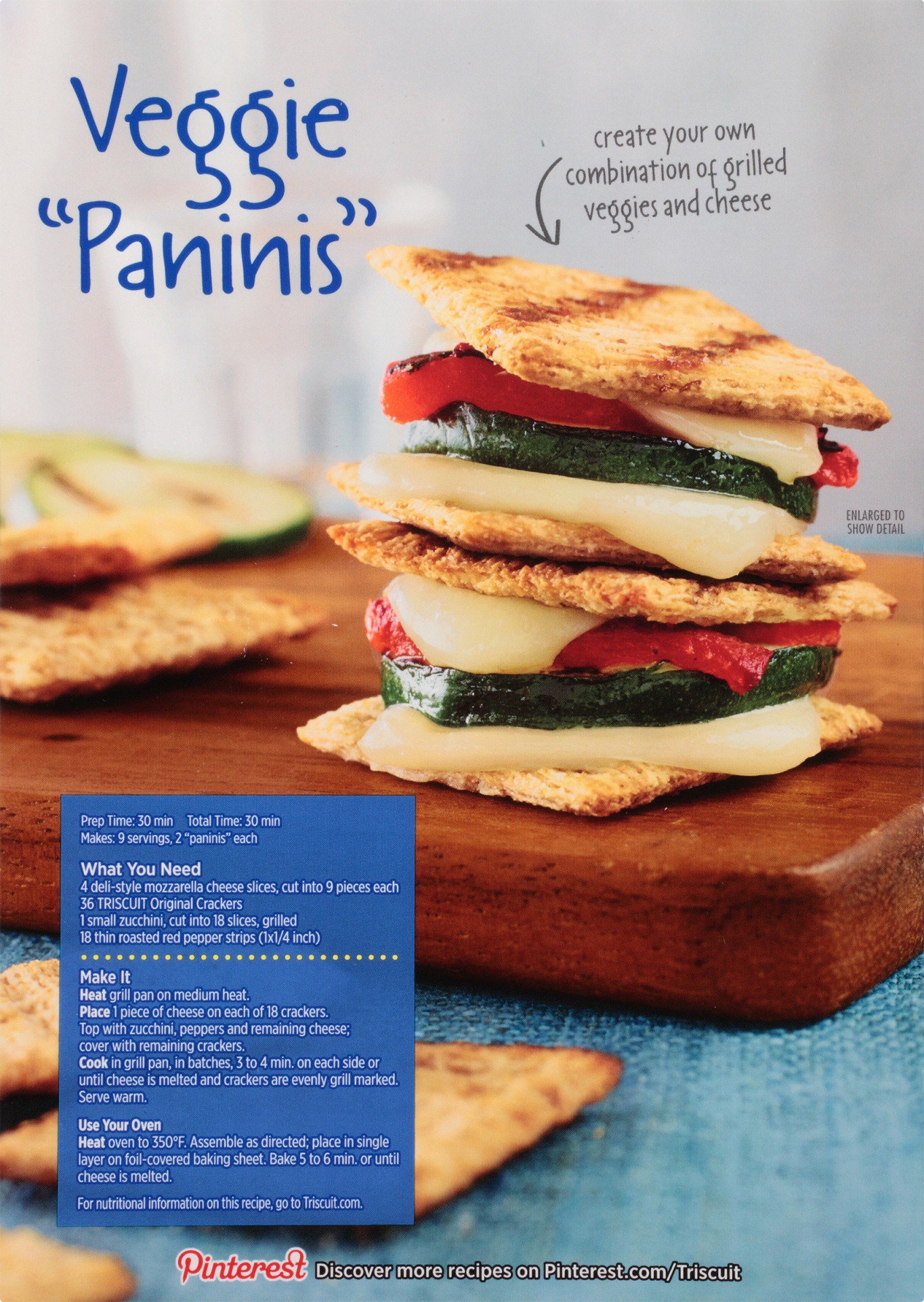 slide 8 of 8, Triscuit Original Crackers, 13 oz