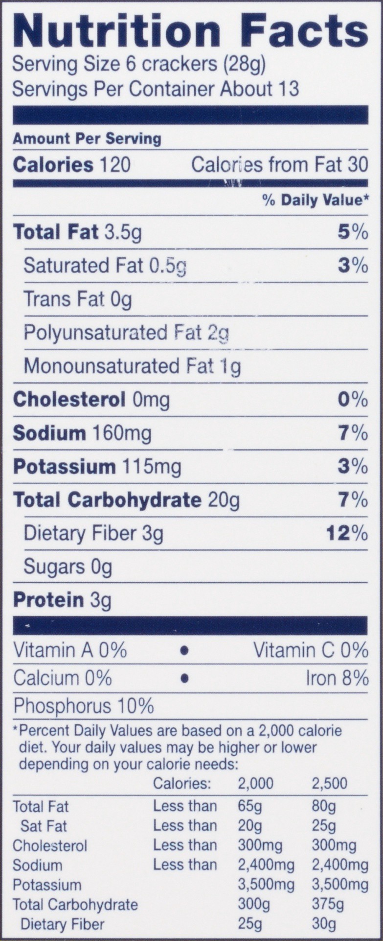 slide 6 of 8, Triscuit Original Crackers, 13 oz