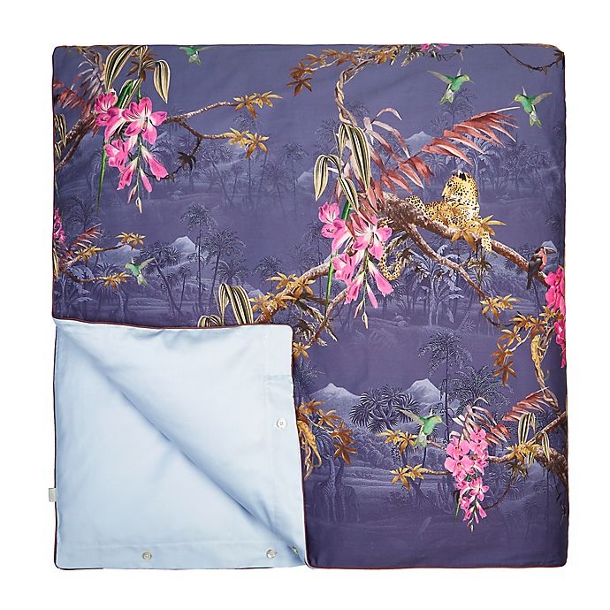 Ted Baker London Hibiscus Twin Comforter Set Dark Grey 2 ct Shipt