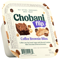 slide 2 of 13, Chobani Flip Greek Coffee Brownie Bliss Yogurt 4.5 oz, 