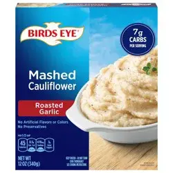 Birds Eye Roasted Garlic Mashed Cauliflower 12 oz