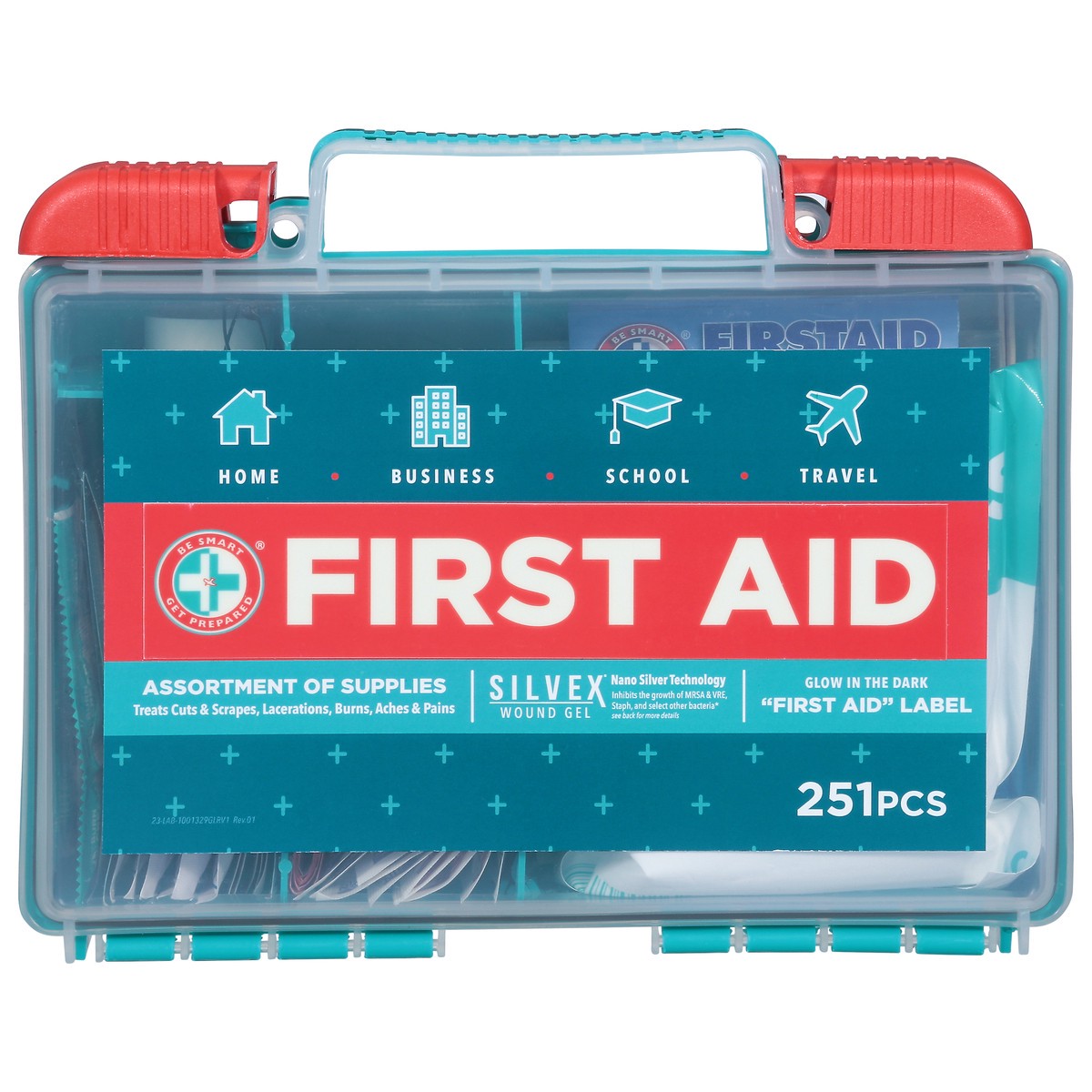 slide 2 of 4, First Aid Kit, 250 ct