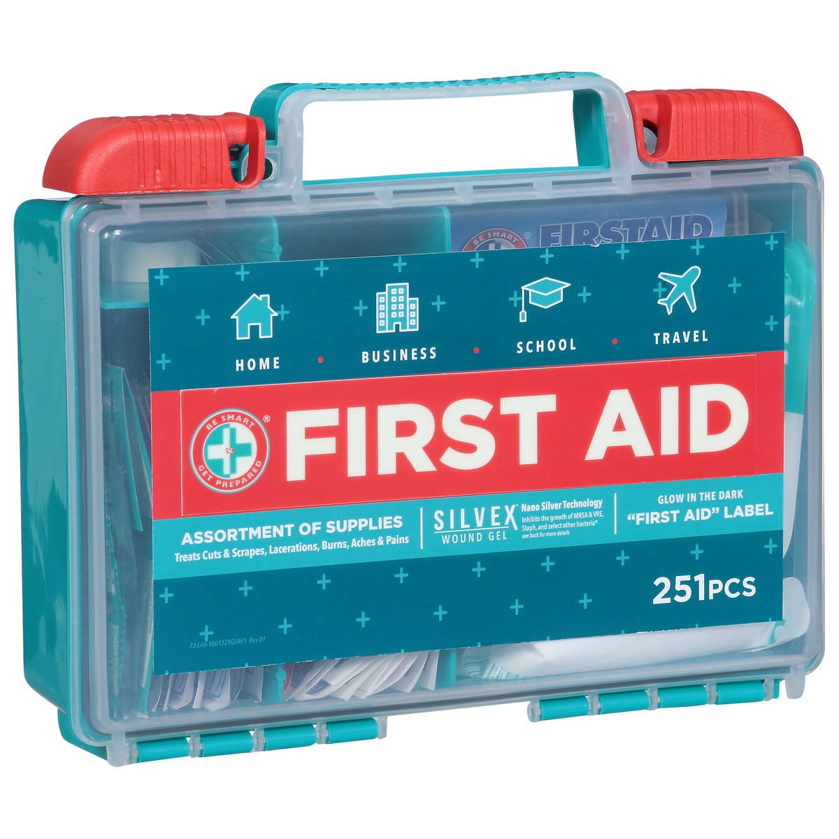 slide 3 of 4, First Aid Kit, 250 ct