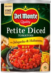 Del Monte Tomato W/Jalapeno