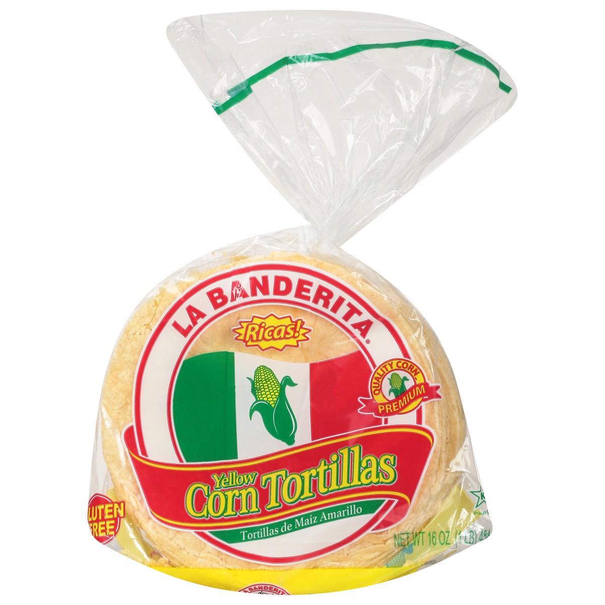 slide 3 of 9, La Banderita Corn Yellow Tortillas, 18 ct