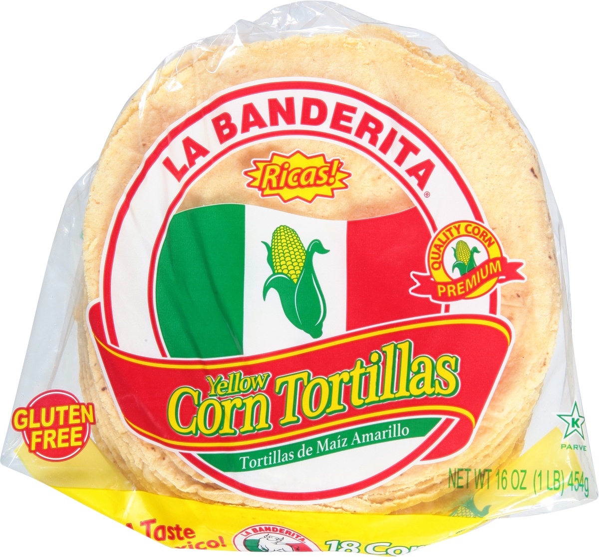 slide 9 of 11, La Banderita Corn Tortillas, 16 oz
