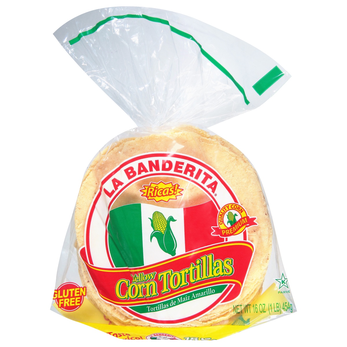 slide 11 of 11, La Banderita Corn Tortillas, 16 oz