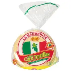 La Banderita Corn Yellow Tortillas 18 ea