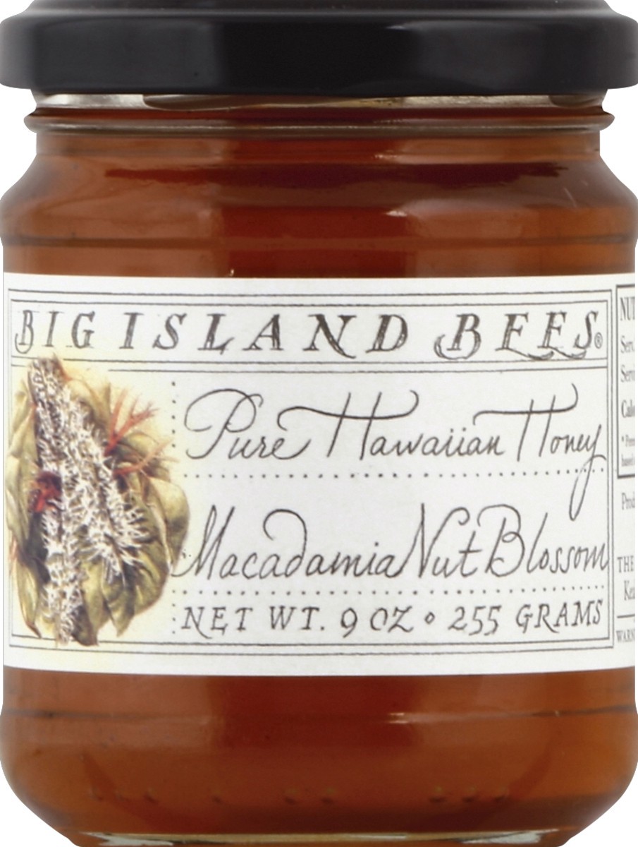 slide 2 of 2, Big Island Delights Honey, Pure Hawaiian, Macadamia Nut Blossom, 