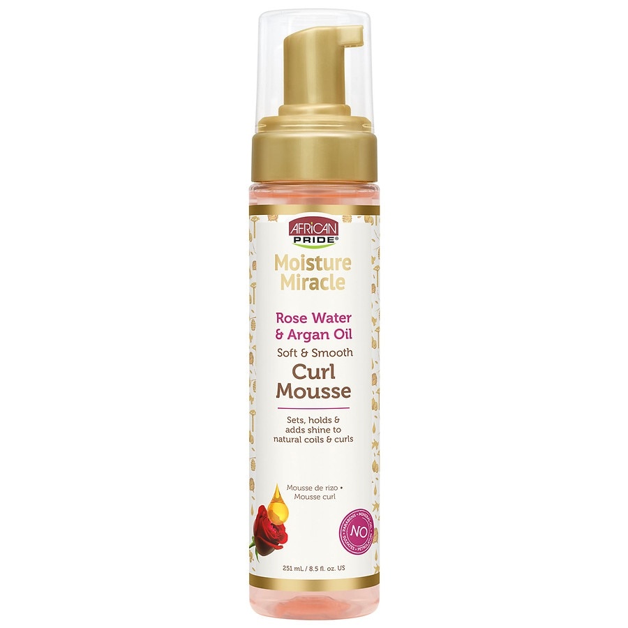 slide 1 of 1, African Pride Moisture Miracle Curl Mousse, 8.5 oz