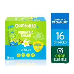Comforts Vanilla Pediatric Nutrition Shakes