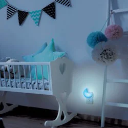 Globe Electric Blue LED Auto On/Off Night Light