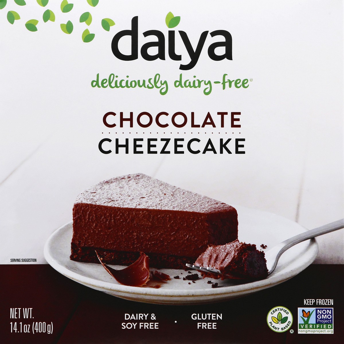 slide 6 of 9, Daiya Vegan Choc Cheesecake 14.1Oz, 14.1 oz