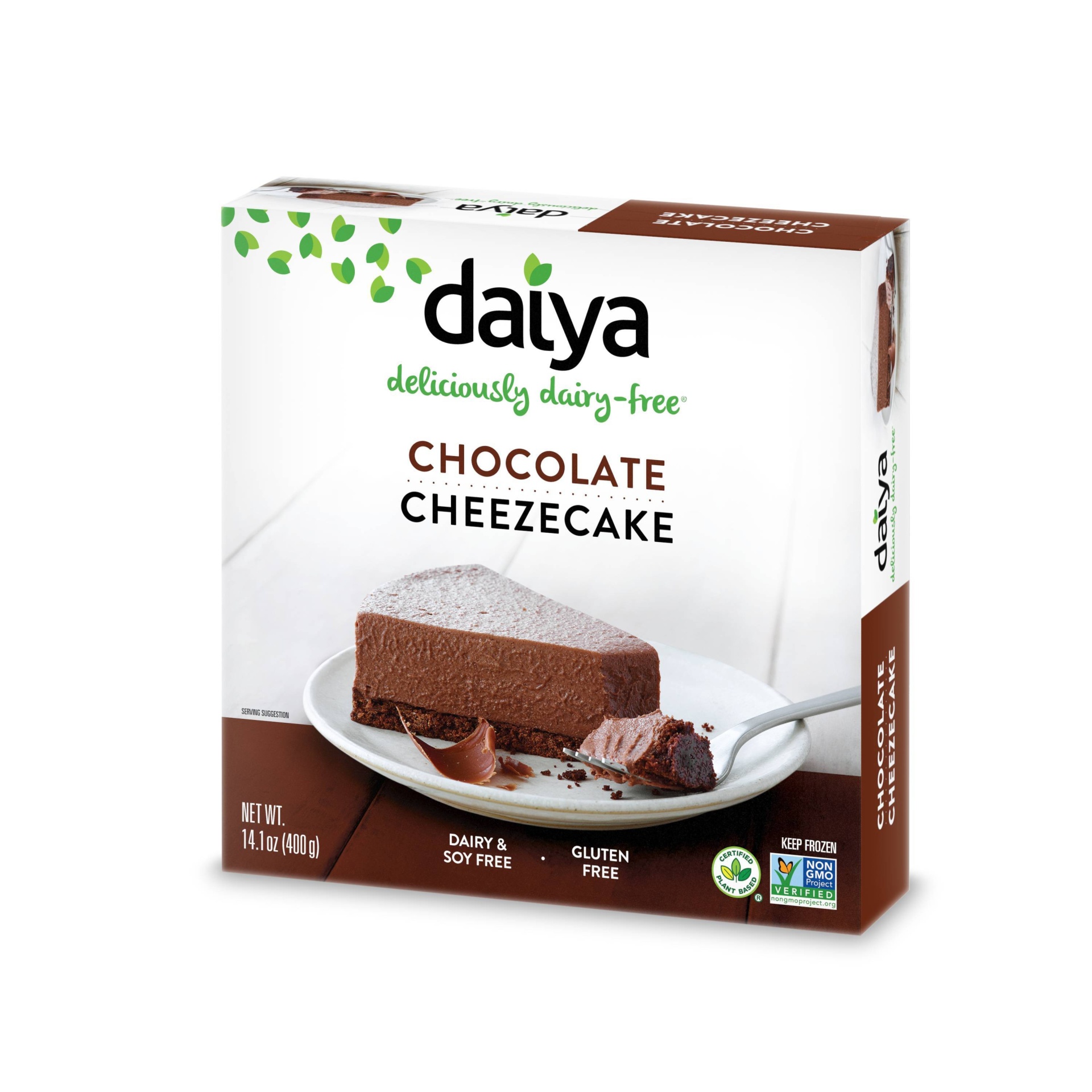 slide 1 of 2, Daiya Dairy Free Chocolate Cheezecake, 14.1 oz