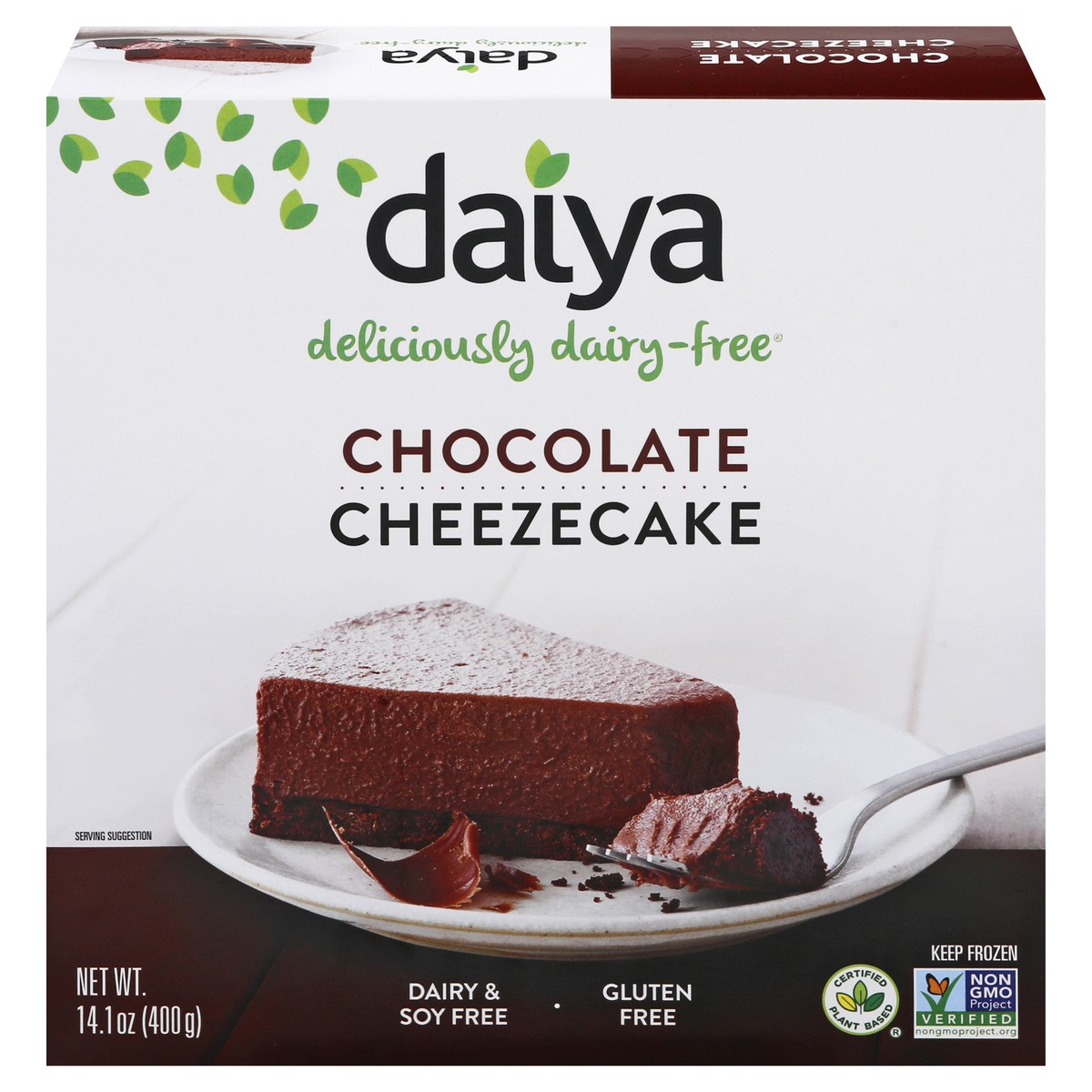 slide 1 of 9, Daiya Vegan Choc Cheesecake 14.1Oz, 14.1 oz