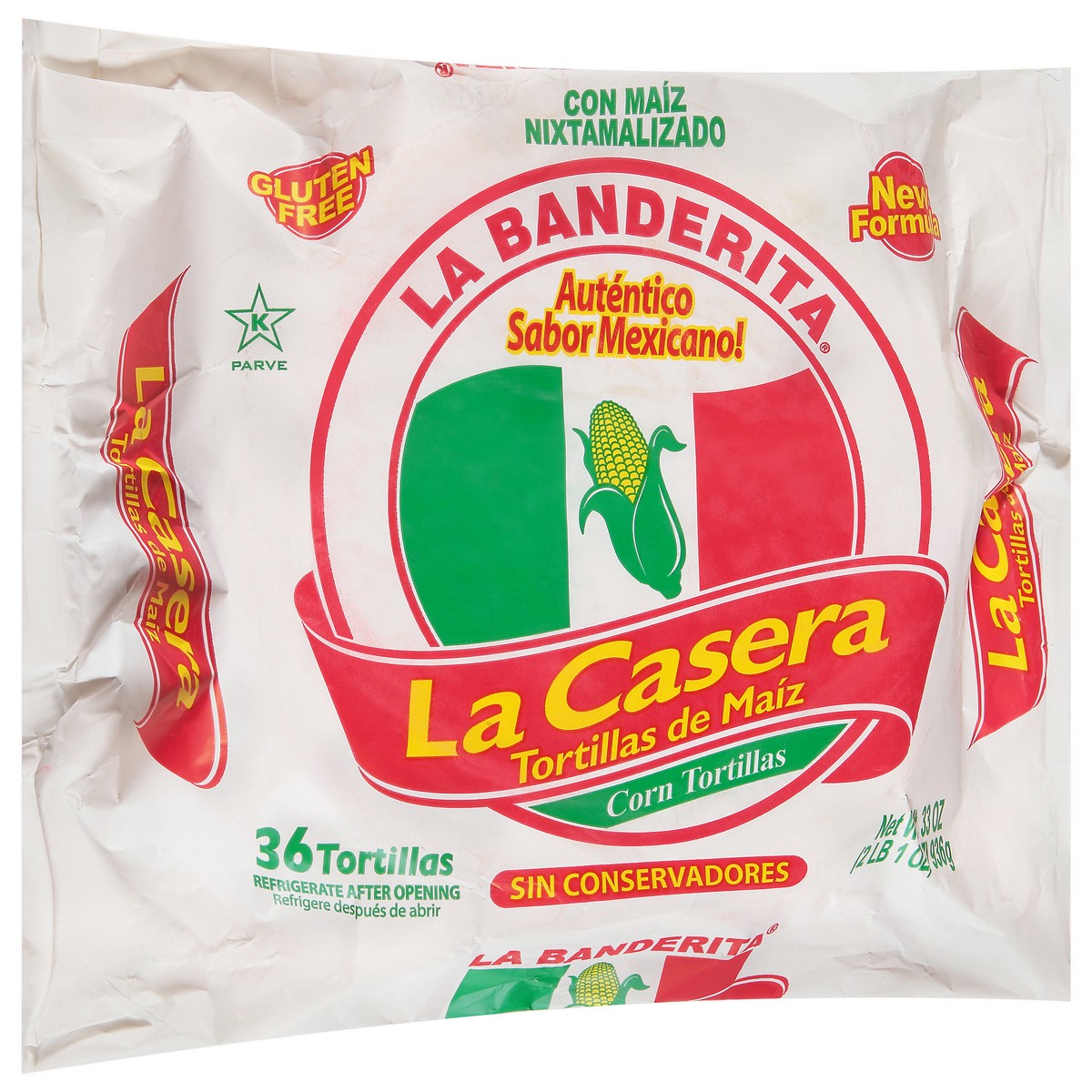 slide 2 of 14, La Banderita La Casera Corn Tortillas, 27.5 oz