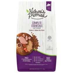 Nature's Promise Complete Essentials Chicken & Brown Rice Dry Cat Food