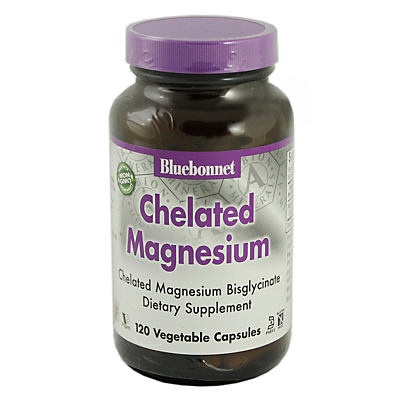 slide 1 of 1, Bluebonnet Nutrition Chelated Magnesium, 120 ct